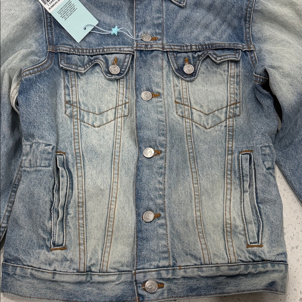 Revice Light Blue Denim Jacket Size XS - S